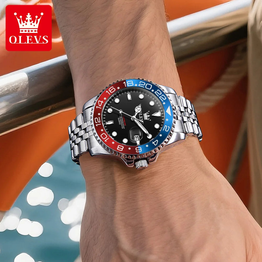 MIG & MIK STYLE™ Executive Date Quartz Watch