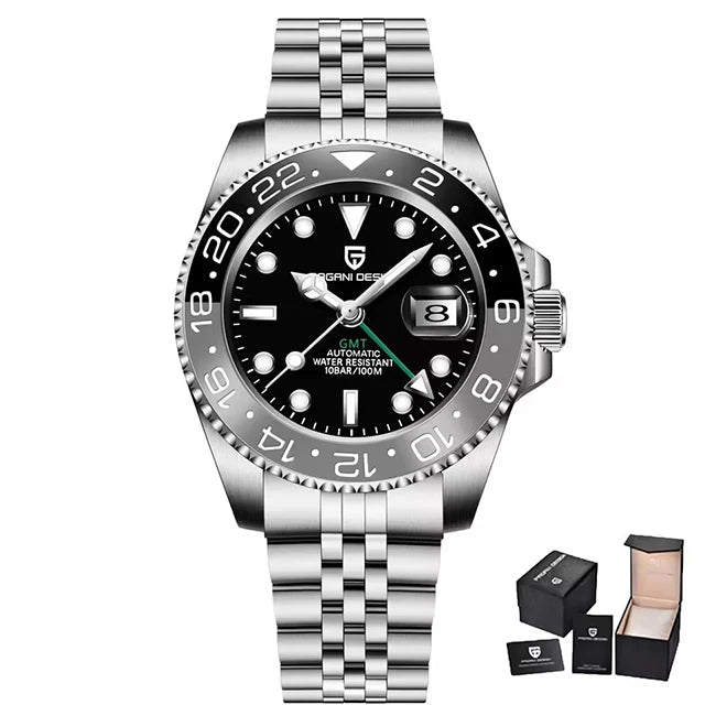 MIG & MIK STYLE™ GMT Automatic Luxury Watch