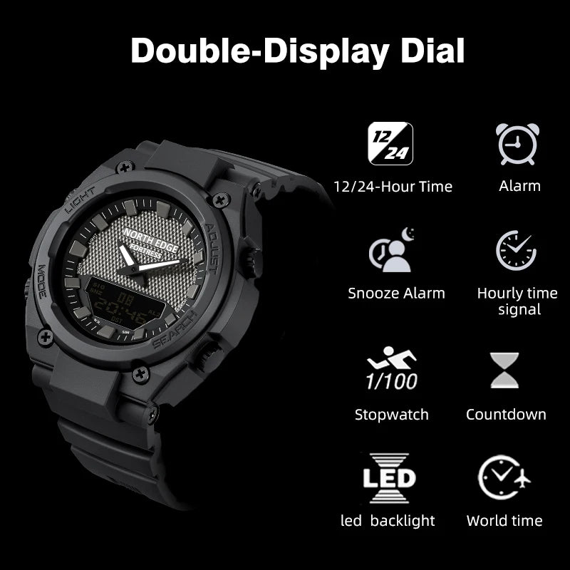 MIG & MIK STYLE™ FORTRESS Tactical Digital Watch