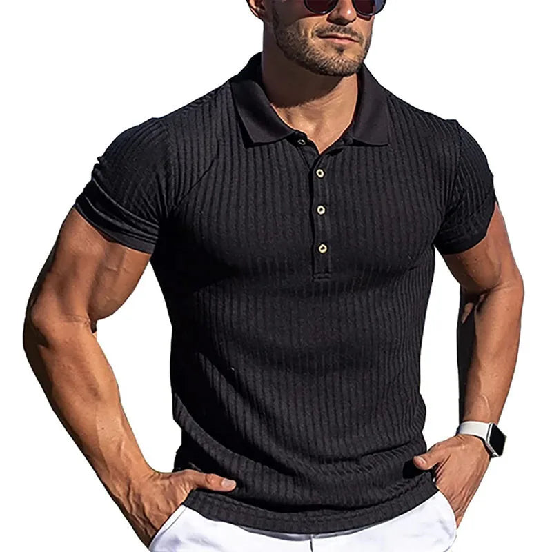 MIG & MIK STYLE™ Men's Premium Knit Polo Shirt