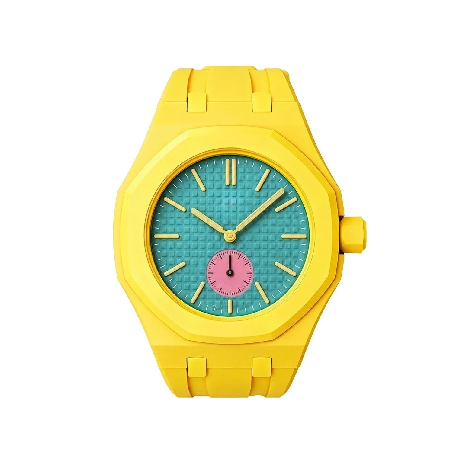Ceramic Modification Kit For Swatch x AP Royal POP Biomaterials Watch Case Silicone Strap Pocket Changer To Wristwatch