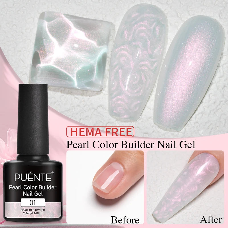 MIG & MIK STYLE™ Fiber Base Gel Nail Strengthener (15ml)