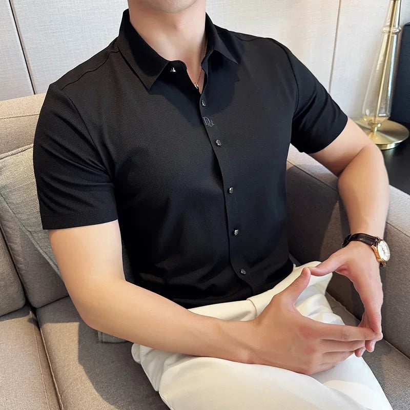 Elegant White Business Shirt