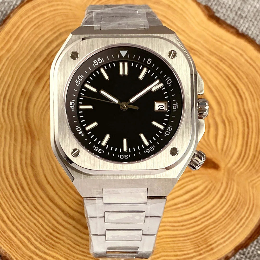MIG & MIK STYLE™ Heritage Square Automatic Dive Watch