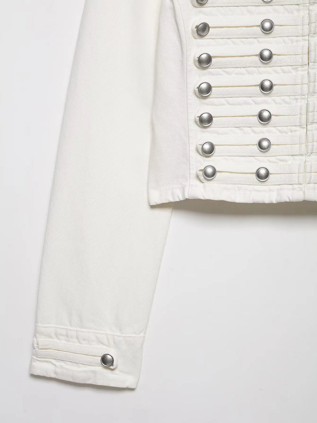New Vintage Denim Jacket For Women Solid Round Neck Slim Fit Short Jackets 2026 Spring Lady Daily High Street Outerwears