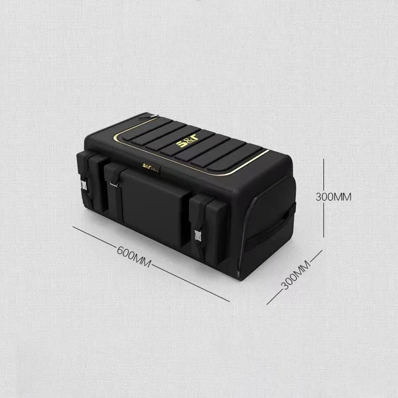 Car Trunk Organizer Box Large Capacity Auto Multiuse Tools Storage Bag Oxford Cloth Folding for Emergency Storage Box