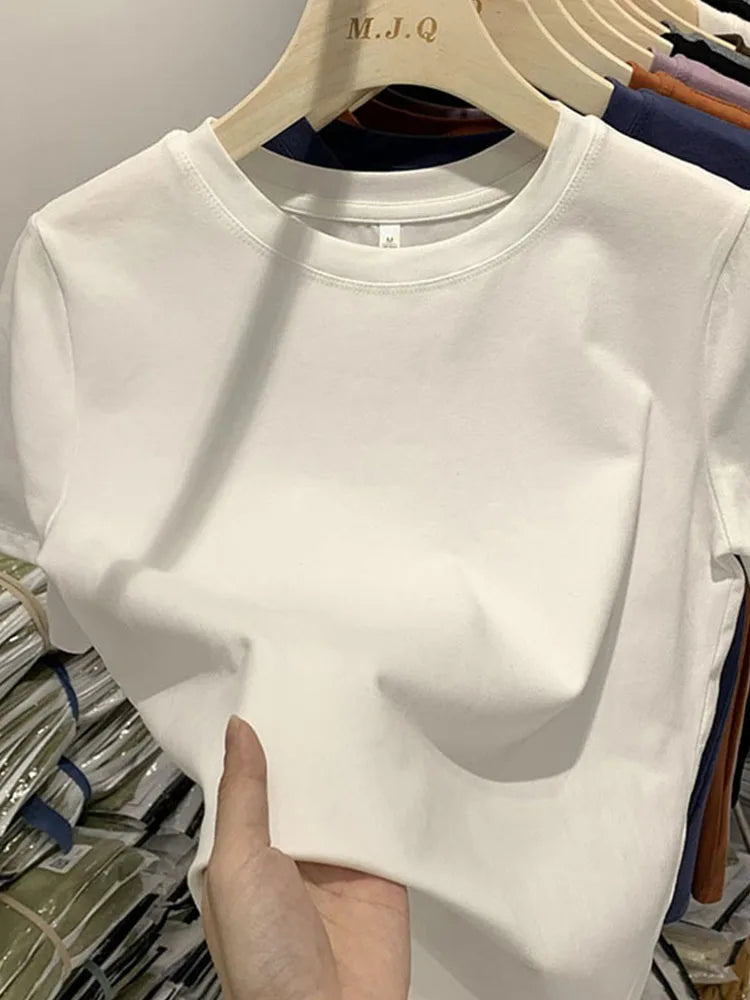 Essential Cotton Stretch Tee