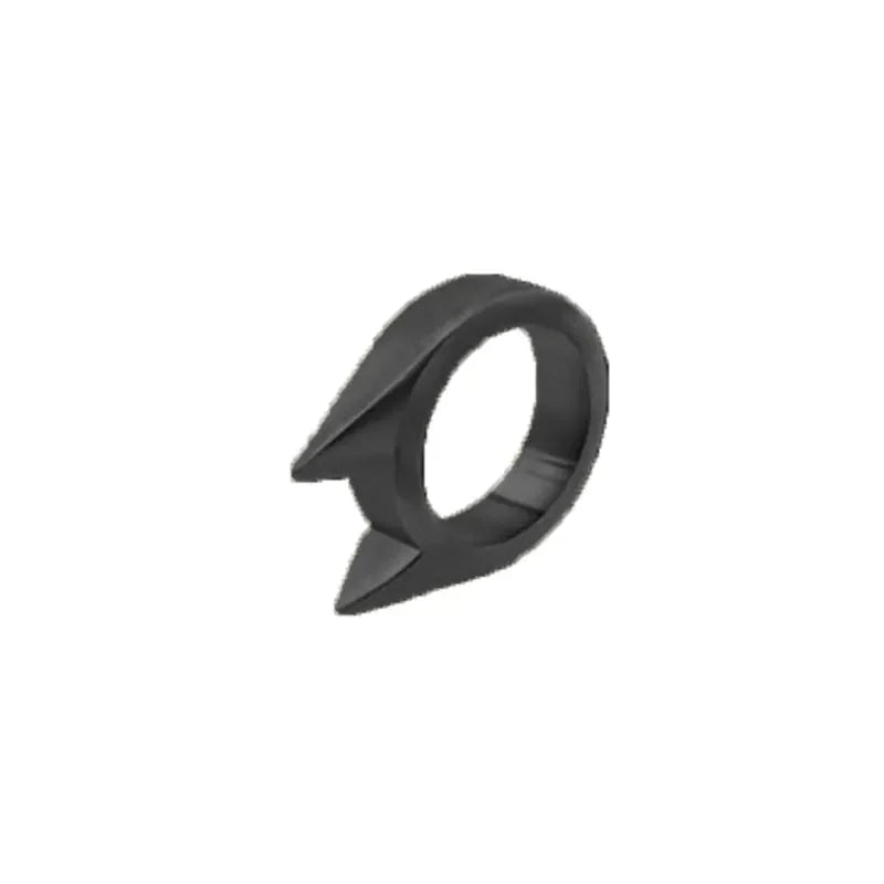 Women Men Cute Cat Ear Rings Self Defense Rings  Metal Knuckle Window Breaker Escorts Attack Rings Unisex Jewelry Accessories