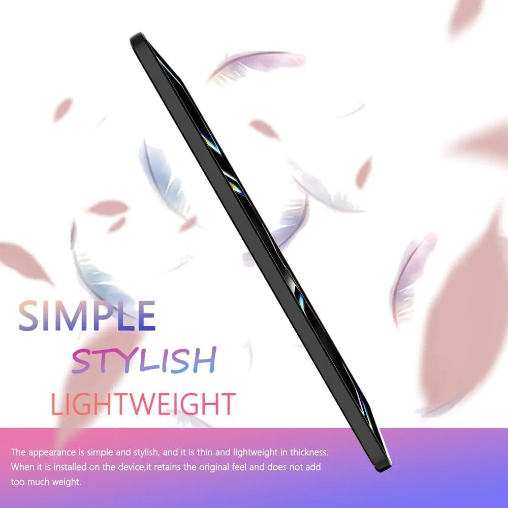 Silicone Tablet Case For Xiaomi Pad 5 6 7 Pro 2024 11.2" 11 Redmi Pad SE Pro 12.1 8.7 10.61 Flexible Soft TPU Black Back Cover