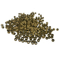 1000Pcs Multipurpose 4.0mm Non-Silicone Nano Lined Beads Copper Nano Rings for Hair Tinsel Feather Extensions Black/Brown/Beige