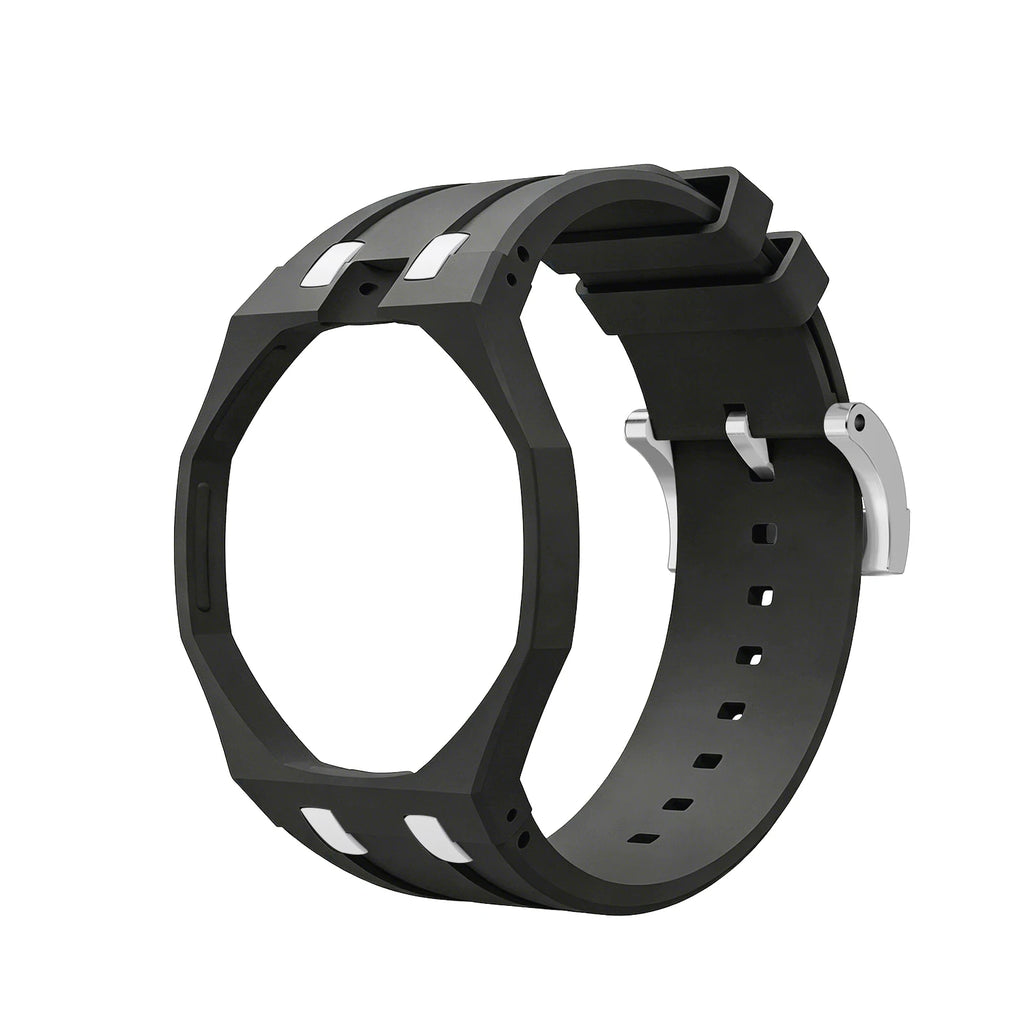 Ceramic Modification Kit For Swatch x AP Royal POP Biomaterials Watch Case Silicone Strap Pocket Changer To Wristwatch