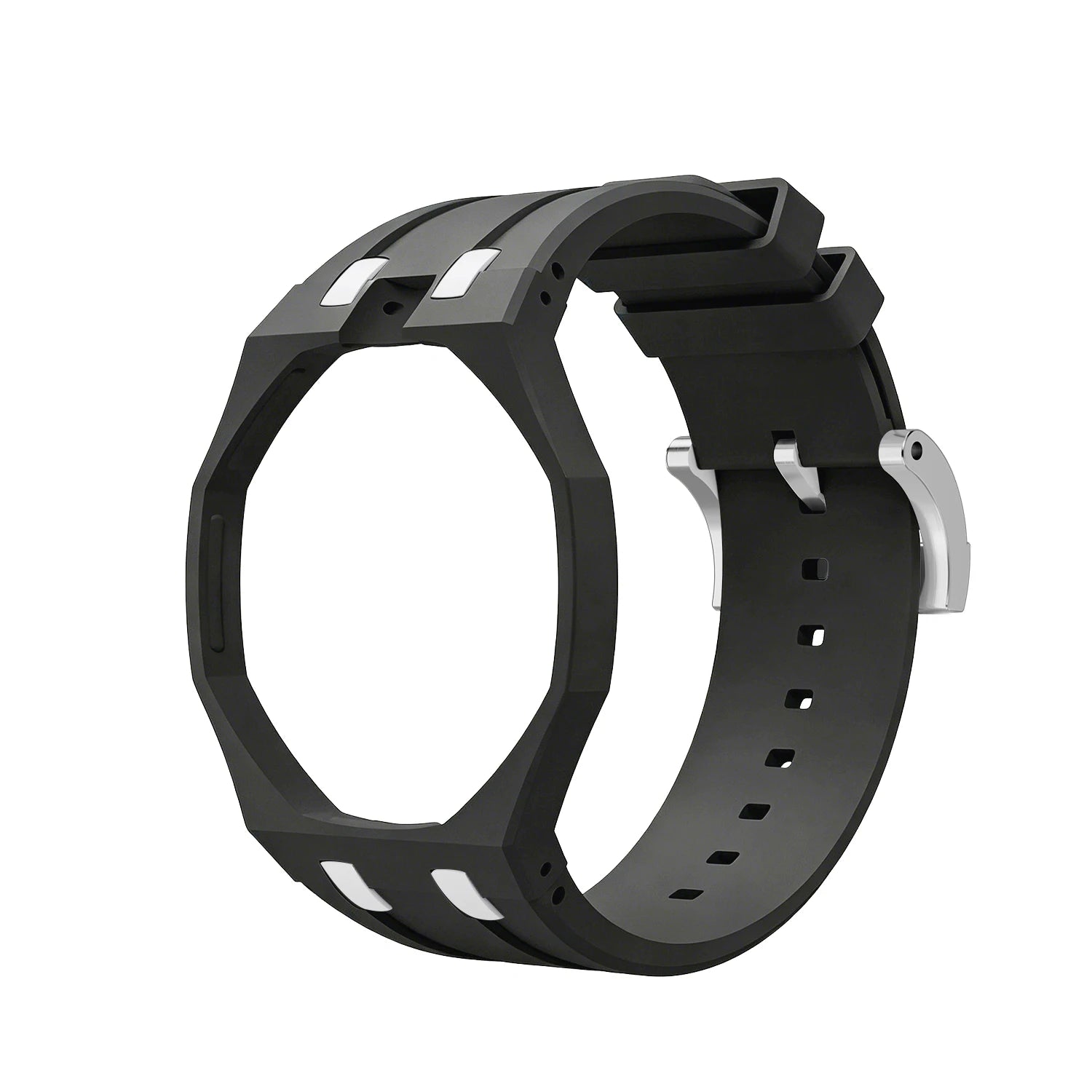 Ceramic Modification Kit For Swatch x AP Royal POP Biomaterials Watch Case Silicone Strap Pocket Changer To Wristwatch