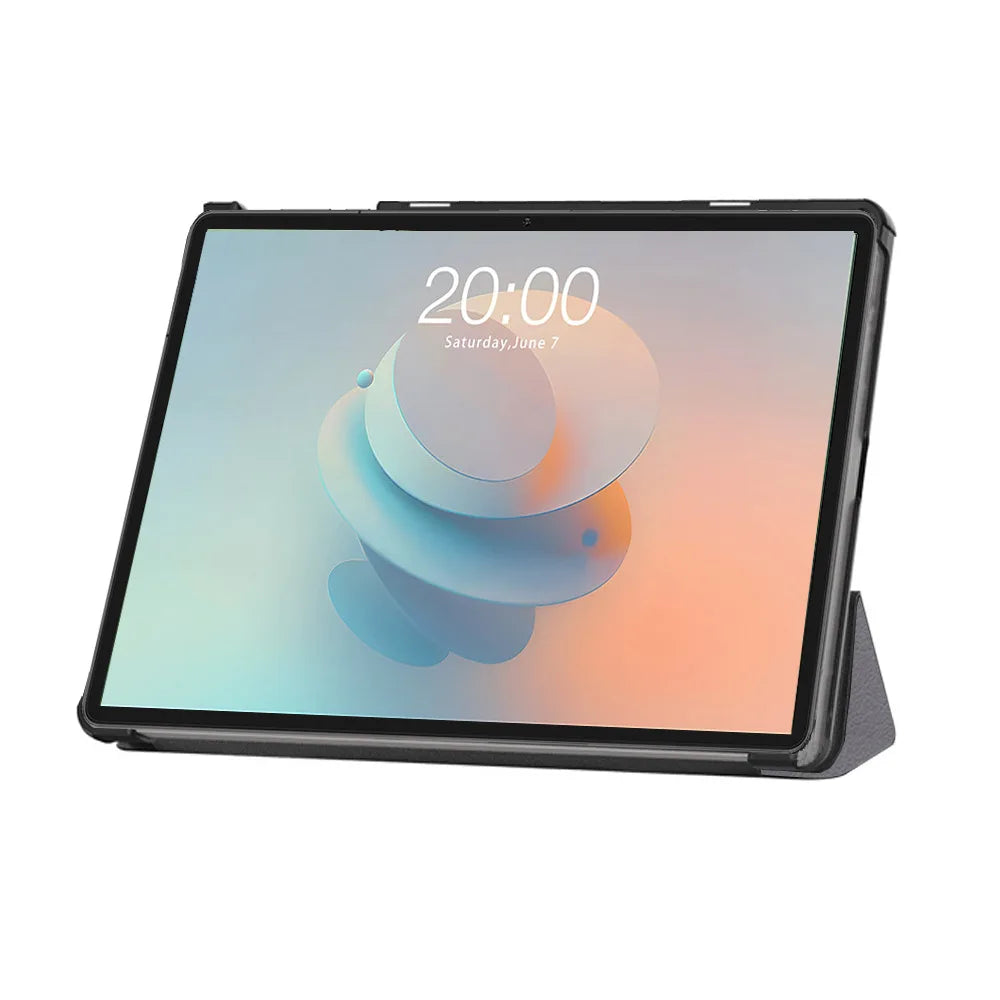 For 10.92" Teclast P50 AI/P50 Tablet Case, Flip Folio Tri-fold Slim Durable Leather Cover Portable Protective Sleeve with Stand