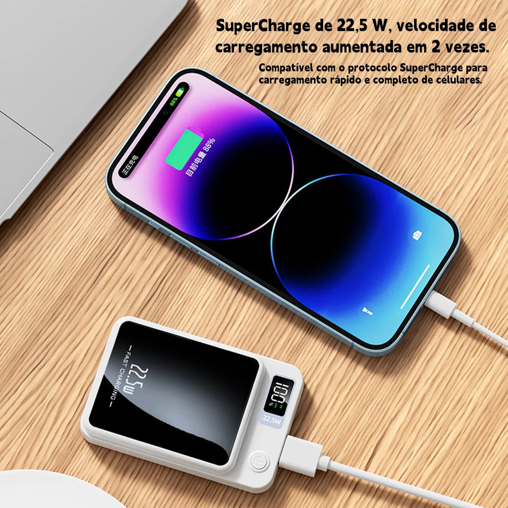 MIG & MIK STYLE™ 10,000mAh Magnetic Wireless Power Bank