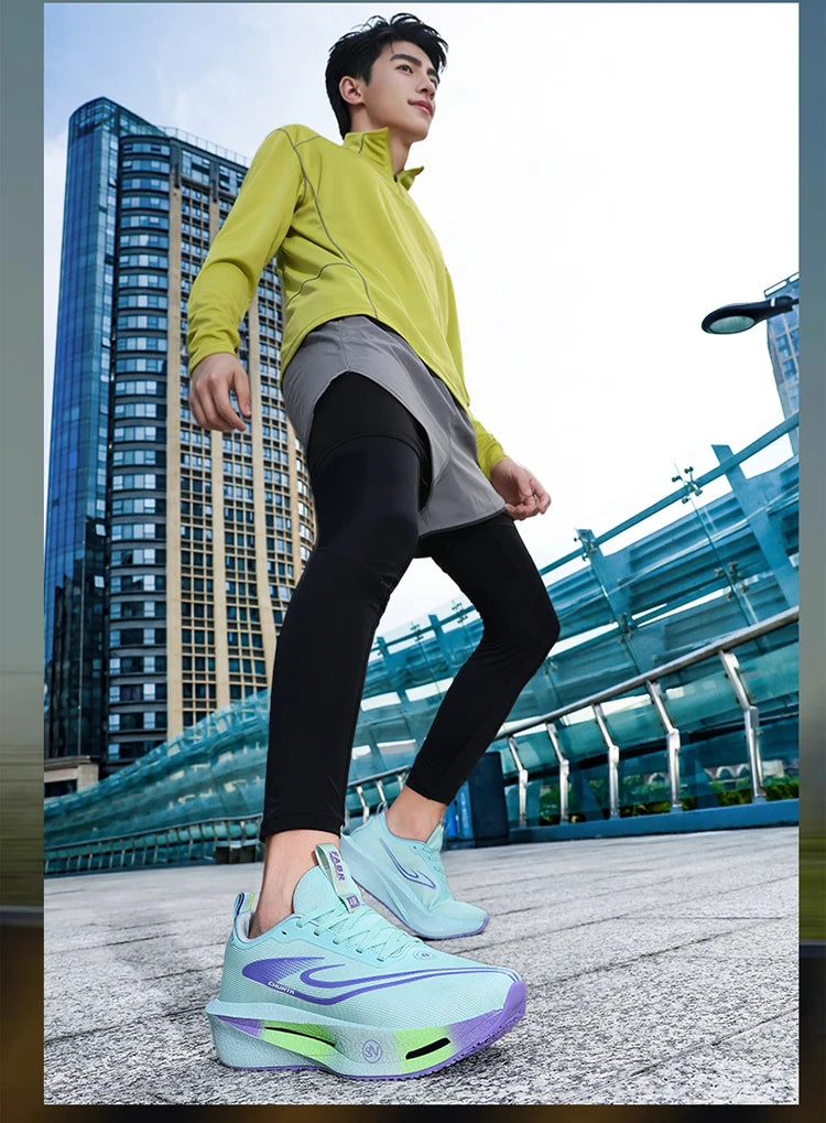 Running Shoes Carbon Board Speciality Sports Marathon Men Breathable Lightweight Women's Comfortable Athletic Chunta Sneakers