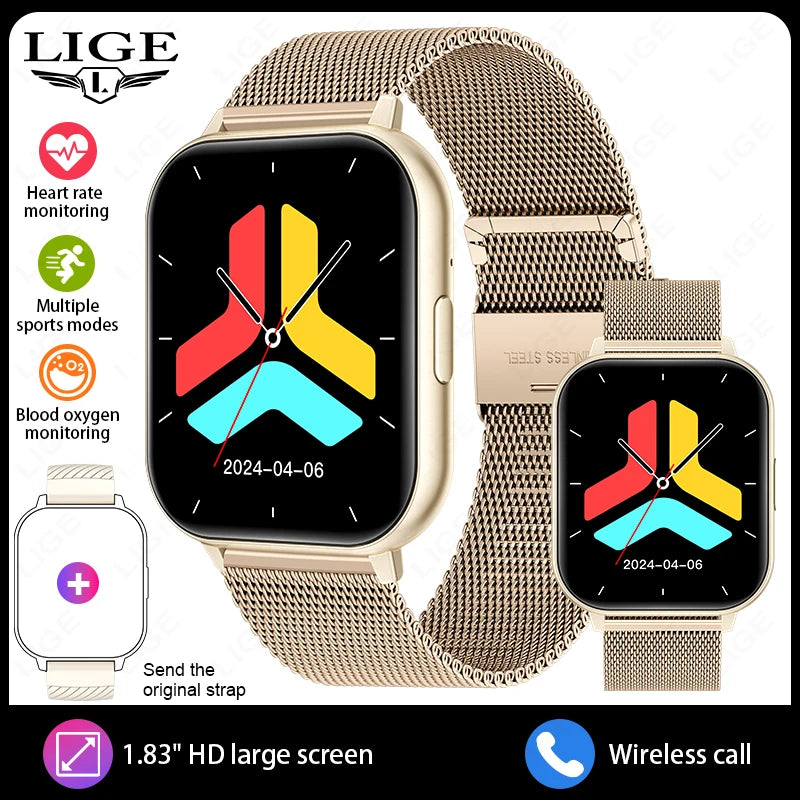 MIG & MIK STYLE™ Women's Luxe Bluetooth Smartwatch