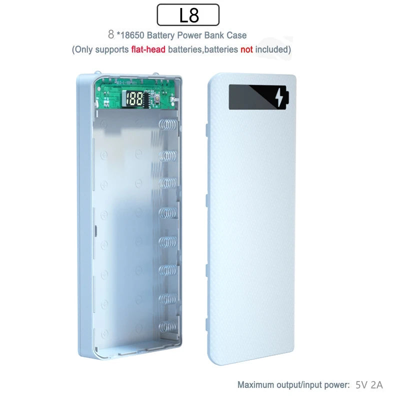 MIG & MIK STYLE™ DIY 18650 Power Bank Case