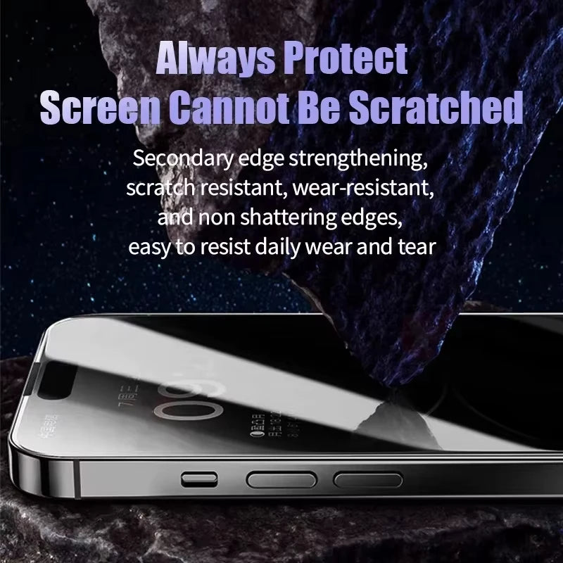 1-5PCS Matte Privacy Screen Protector For iPhone 17 18 Pro 16 15 14 11 12 13 Pro Max 7 8 Plus XS XR SE 16e Air Soft Ceramic Film