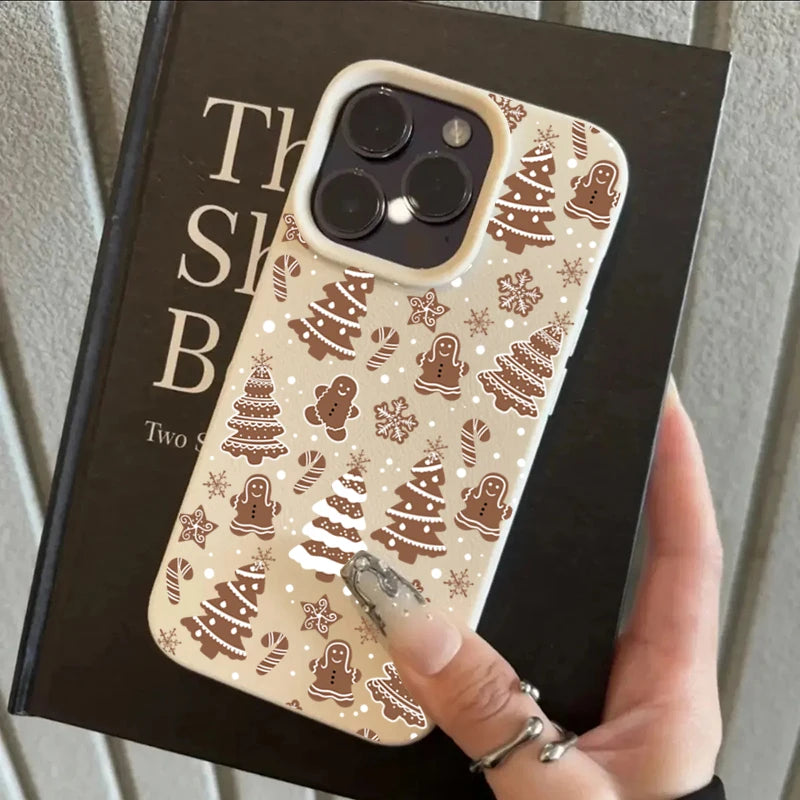 MIG & MIK STYLE™ Christmas Tree & Snowflake Shockproof Phone Case