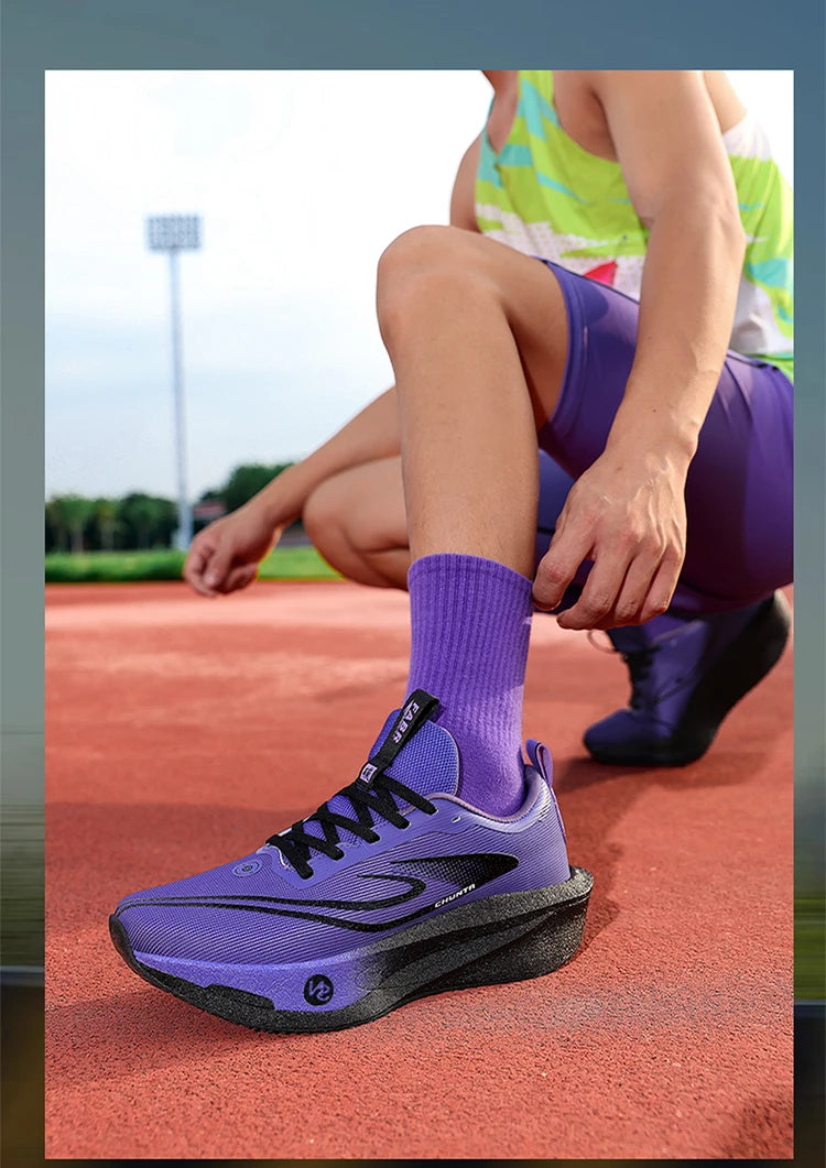 Running Shoes Carbon Board Speciality Sports Marathon Men Breathable Lightweight Women's Comfortable Athletic Chunta Sneakers