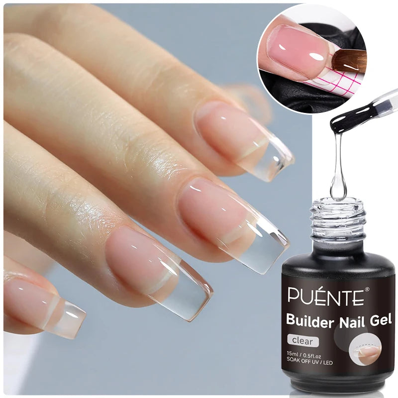 MIG & MIK STYLE™ Fiber Base Gel Nail Strengthener (15ml)