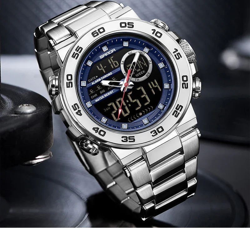 MIG & MIK STYLE™ Tactical Dual Display Sports Watch
