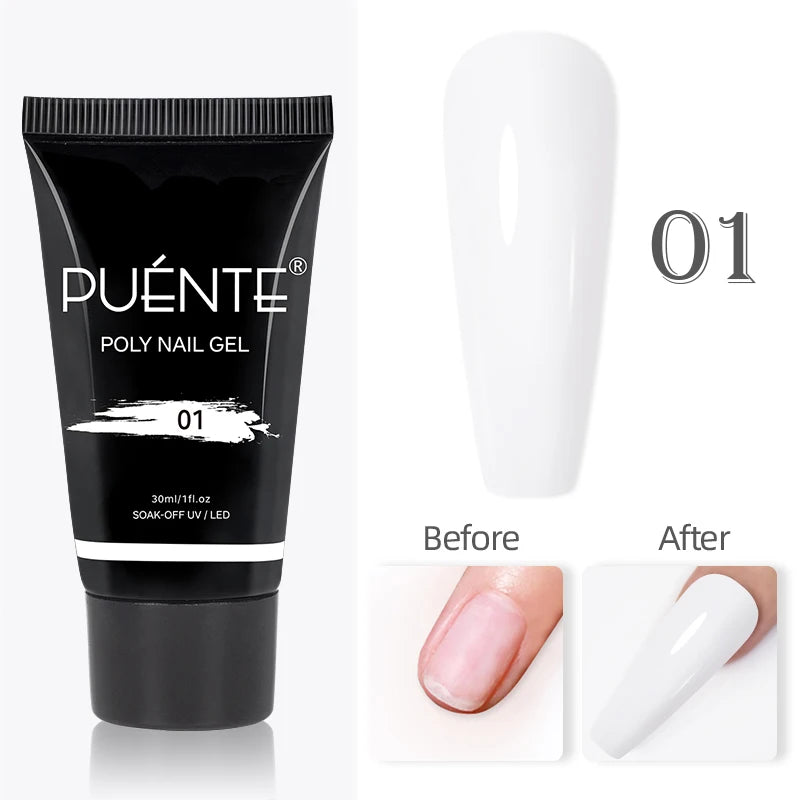 MIG & MIK STYLE™ Fiber Base Gel Nail Strengthener (15ml)