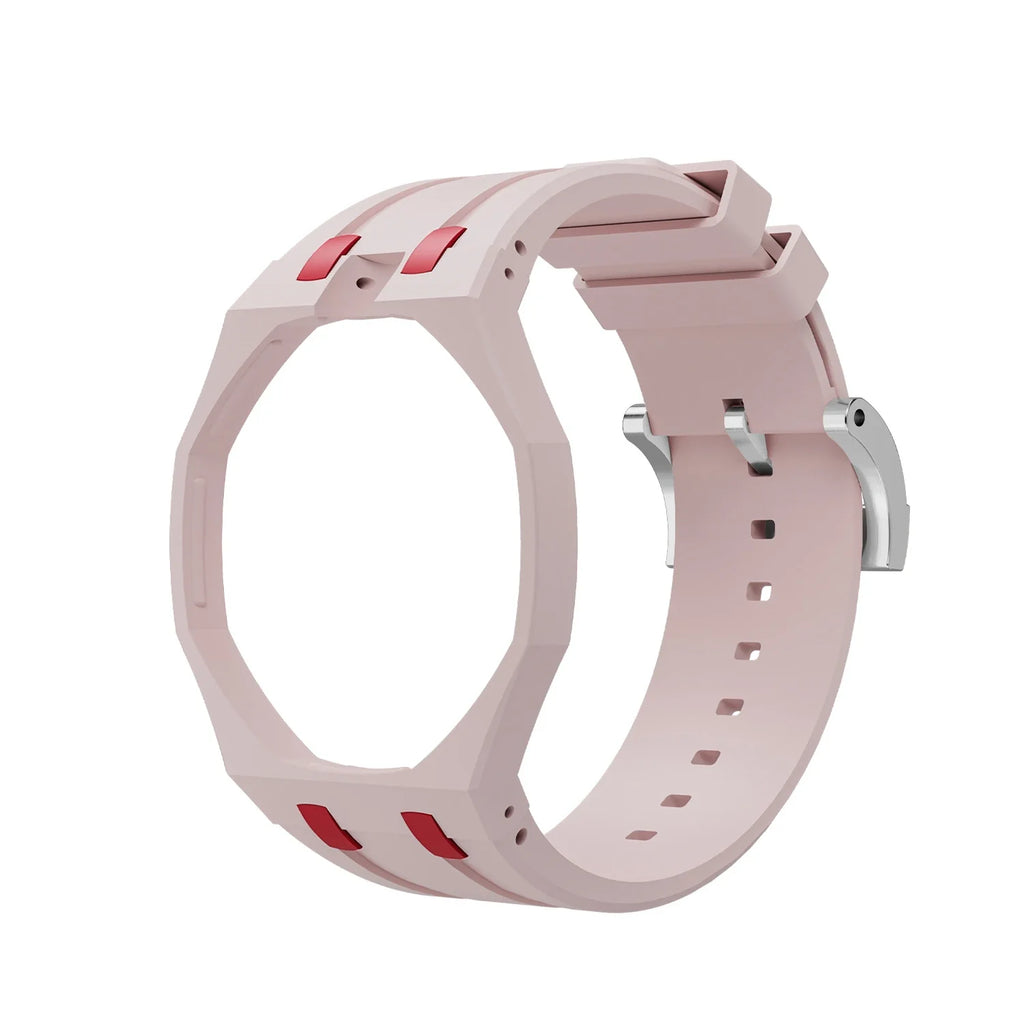 Ceramic Modification Kit For Swatch x AP Royal POP Biomaterials Watch Case Silicone Strap Pocket Changer To Wristwatch