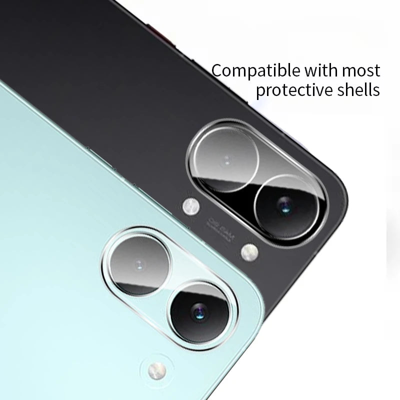 Camera Protector 3pcs Black 3D Glass for Xiaomi Poco X8 Pro Max/X7 Pro/X8 Pro X 8 ProMax Bubble-Free Anti-Scratch HD Lens Film