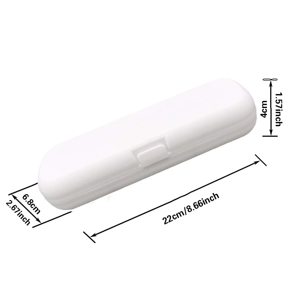 Travel Electric Toothbrush Storage Box Portable Case Electric Toothbrush Handle Universal Case Butterfly Letter Pattern