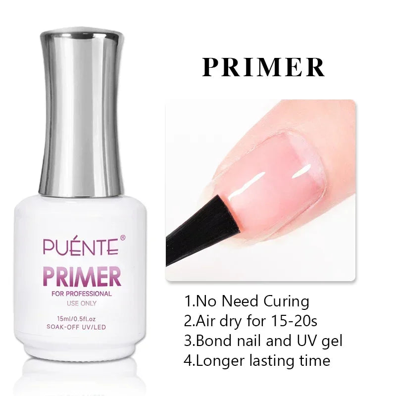 MIG & MIK STYLE™ Fiber Base Gel Nail Strengthener (15ml)