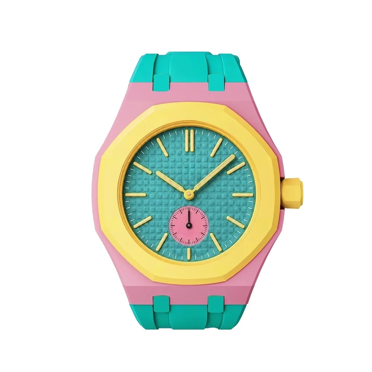 Ceramic Modification Kit For Swatch x AP Royal POP Biomaterials Watch Case Silicone Strap Pocket Changer To Wristwatch