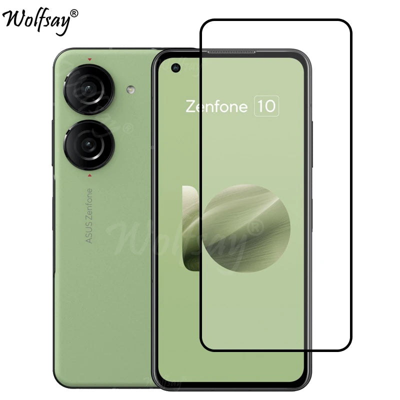 Full Cover Tempered Glass For Asus Zenfone 10 Screen Protector For Asus Zenfone 10 9 8 Camera Glass For Asus Zenfone 10 Glass