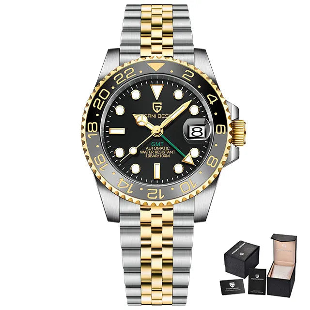 MIG & MIK STYLE™ GMT Automatic Luxury Watch