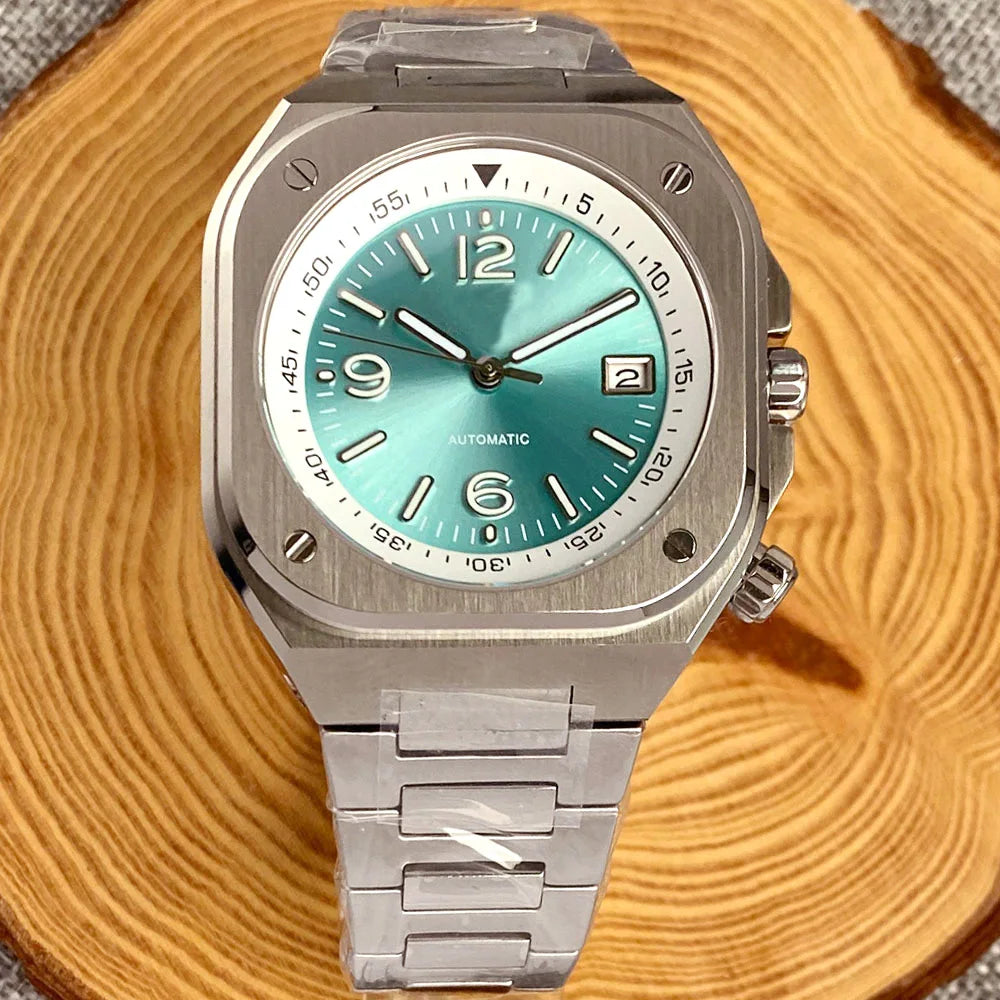 MIG & MIK STYLE™ Heritage Square Automatic Dive Watch