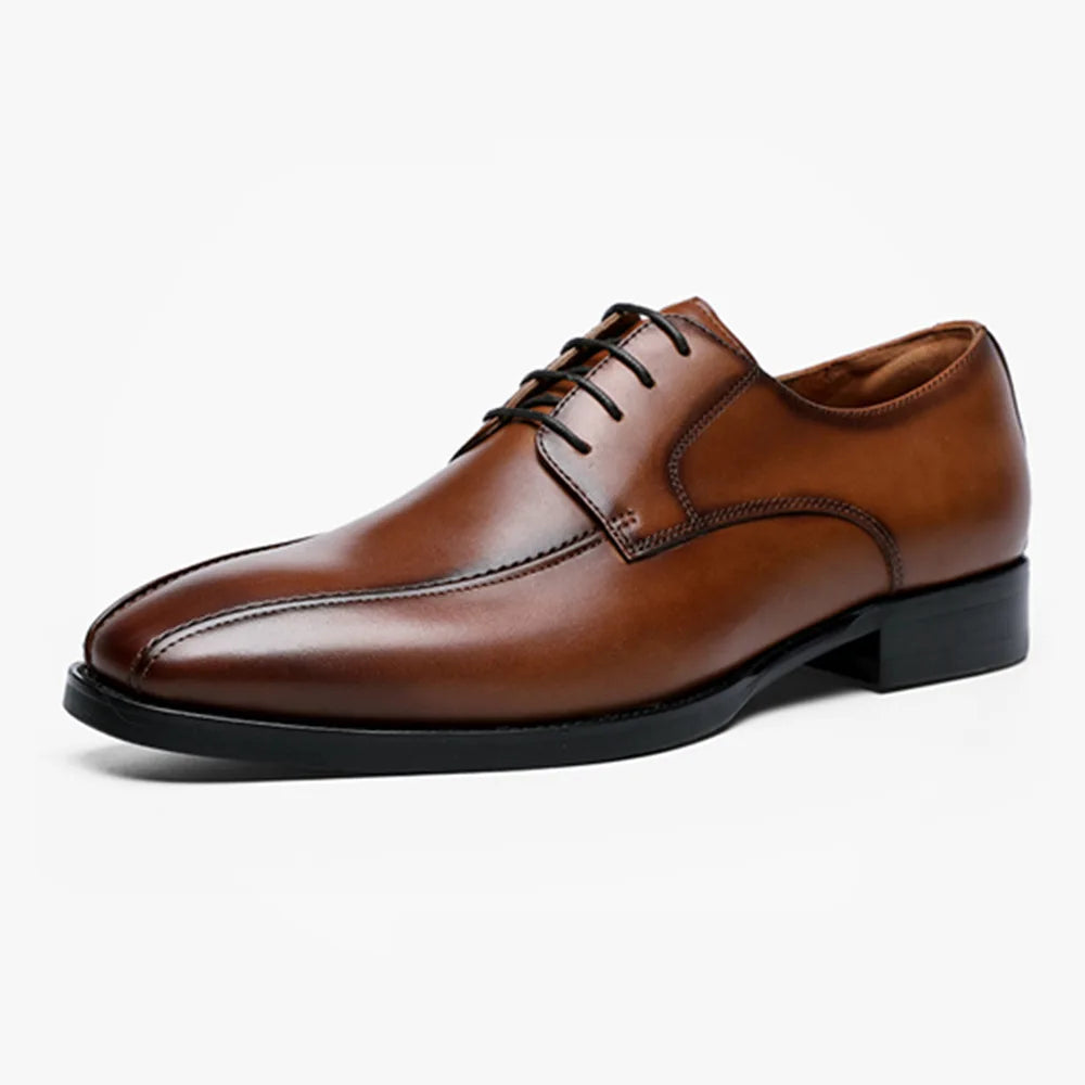 High Quality Handmade Oxford Dress Shoes Men PU Leather Suit Shoes Footwear Wedding Formal Italian Shoes Hot 2026 New