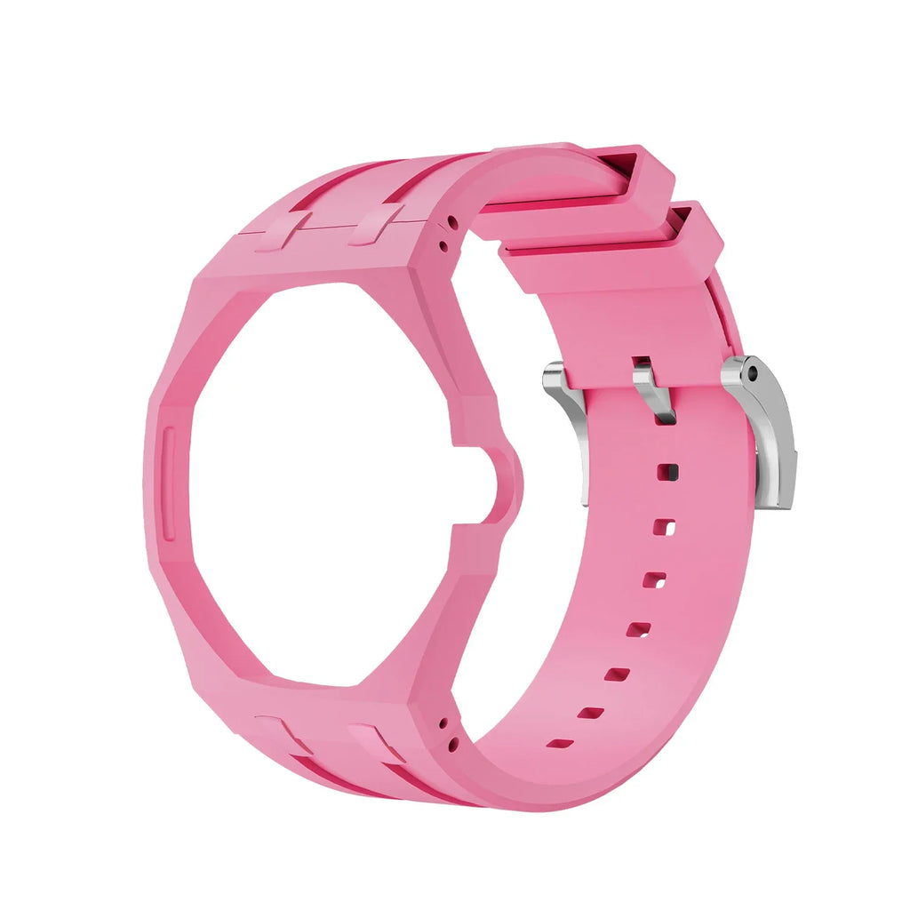 Ceramic Modification Kit For Swatch x AP Royal POP Biomaterials Watch Case Silicone Strap Pocket Changer To Wristwatch