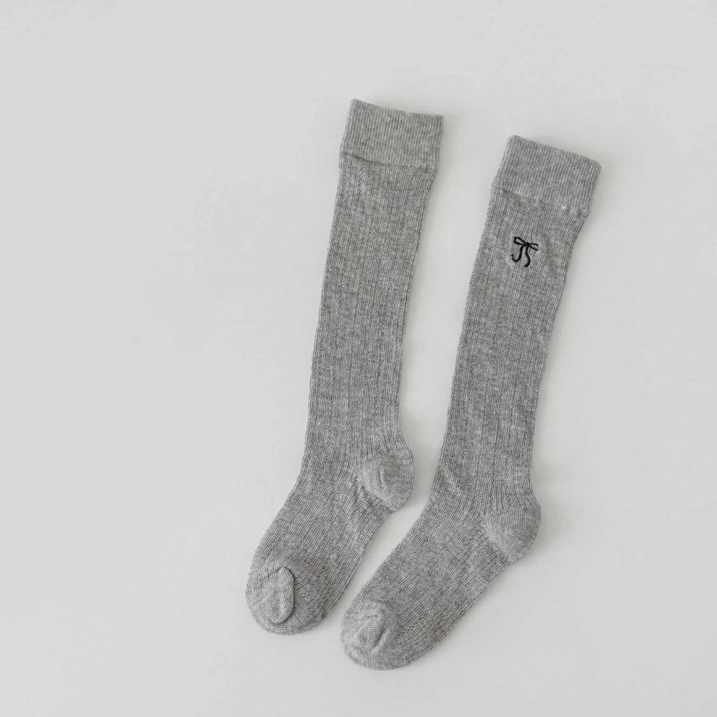 Summer Baby Hollow Out Socks Cute Bow Mesh Cotton Princess Knee High Socks Breathable Thin Non-slip Children Socks 2-12Years