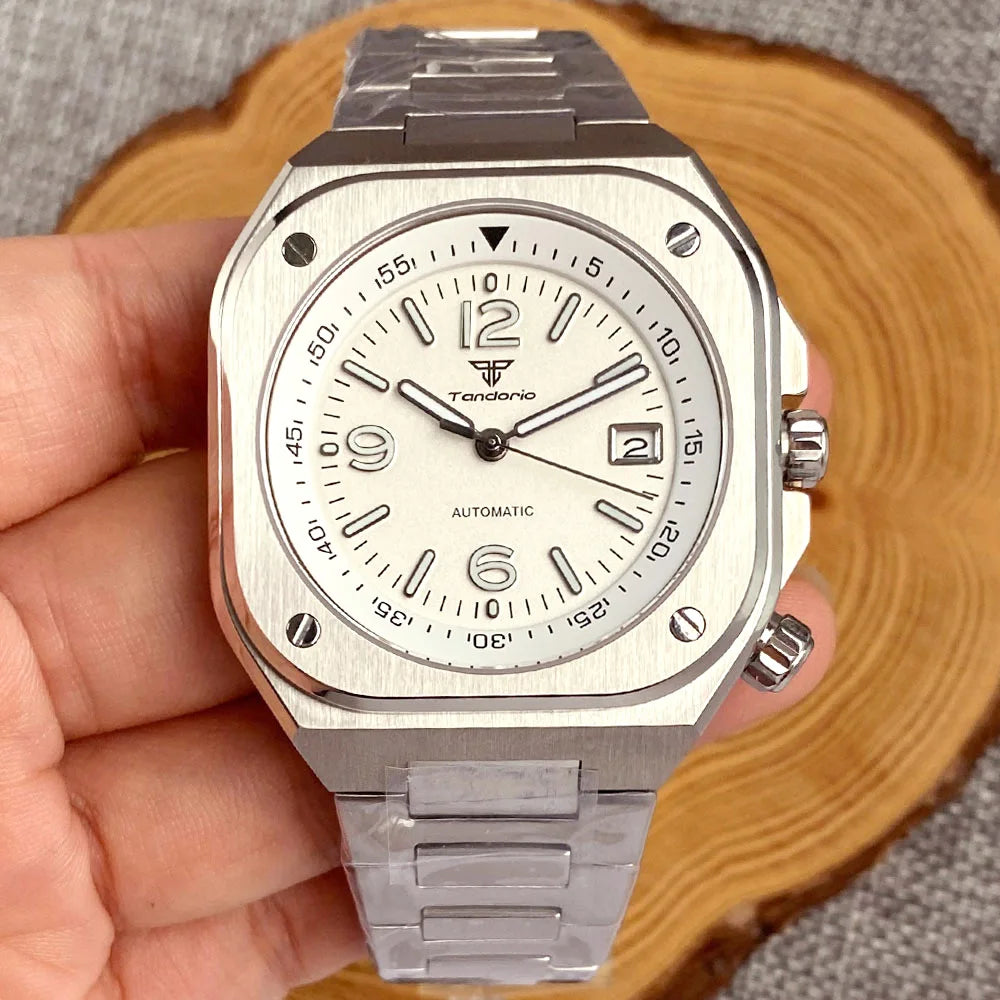 MIG & MIK STYLE™ Heritage Square Automatic Dive Watch
