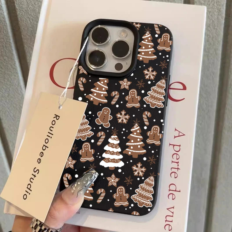 MIG & MIK STYLE™ Christmas Tree & Snowflake Shockproof Phone Case