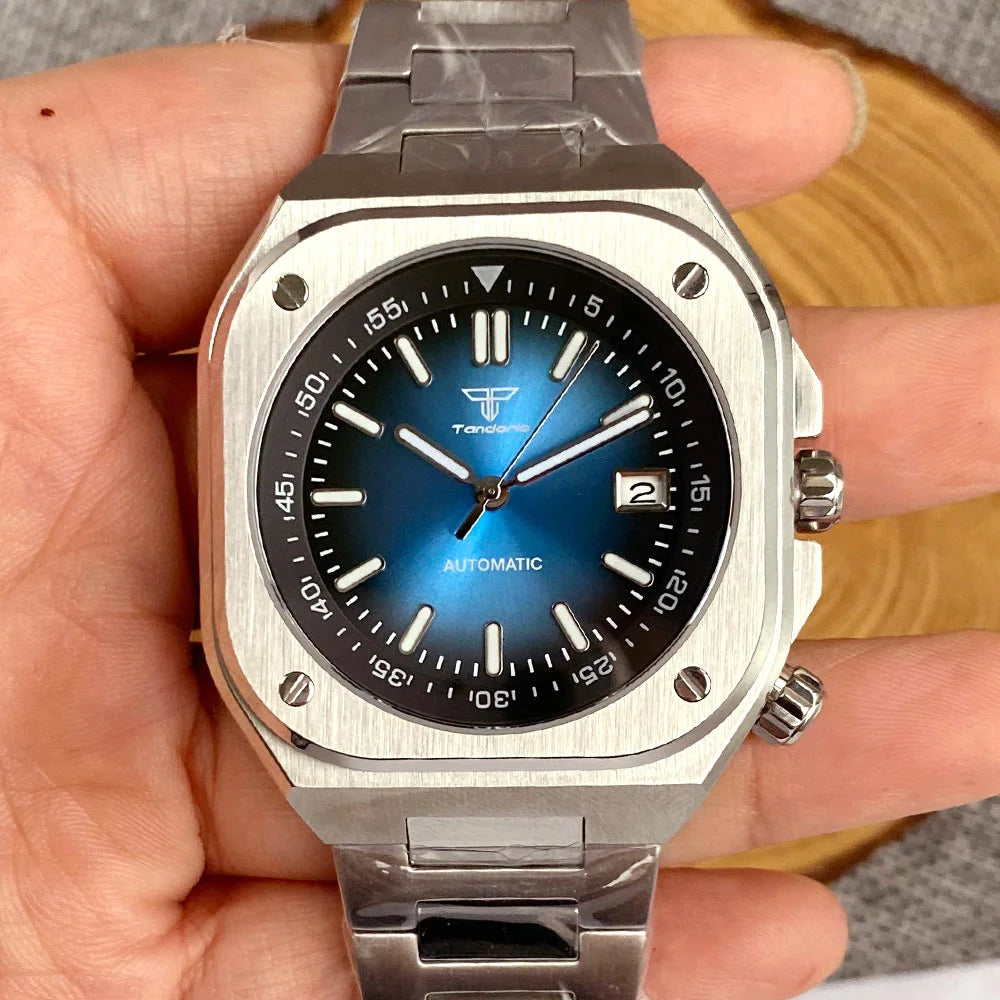 MIG & MIK STYLE™ Heritage Square Automatic Dive Watch