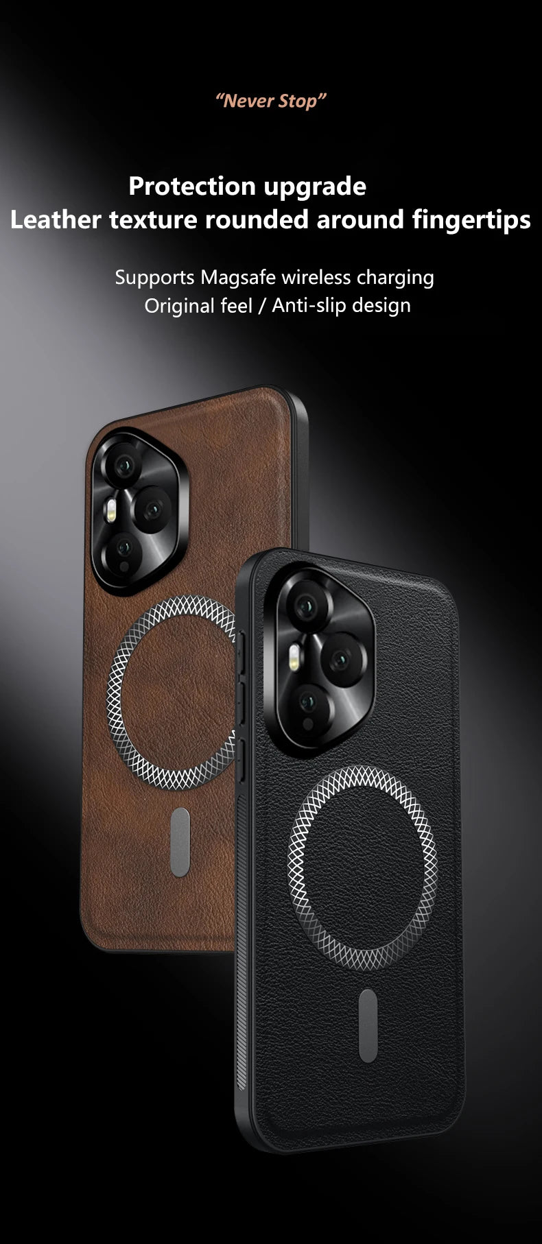 Magnetic Case for Honor 400 Pro 400 Global Version Cover Leather Soft Shockproof Mag-safe Metal Camera Protector Shell Fundas