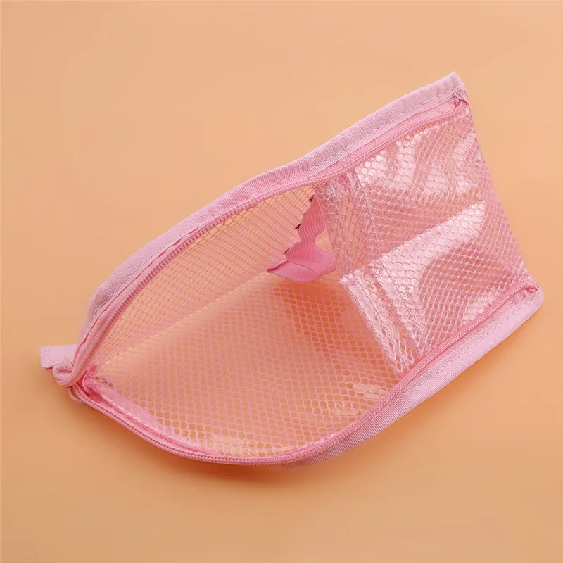 Travel Portable Makeup Brush Toothbrush Toothpaste Storage Bag Case Container Bathroom Accessories
