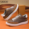 Fashion Men Shoes Men Genuine Leather Shoes Casual Lace-up Shoes Breathable Fashion Sneakers New