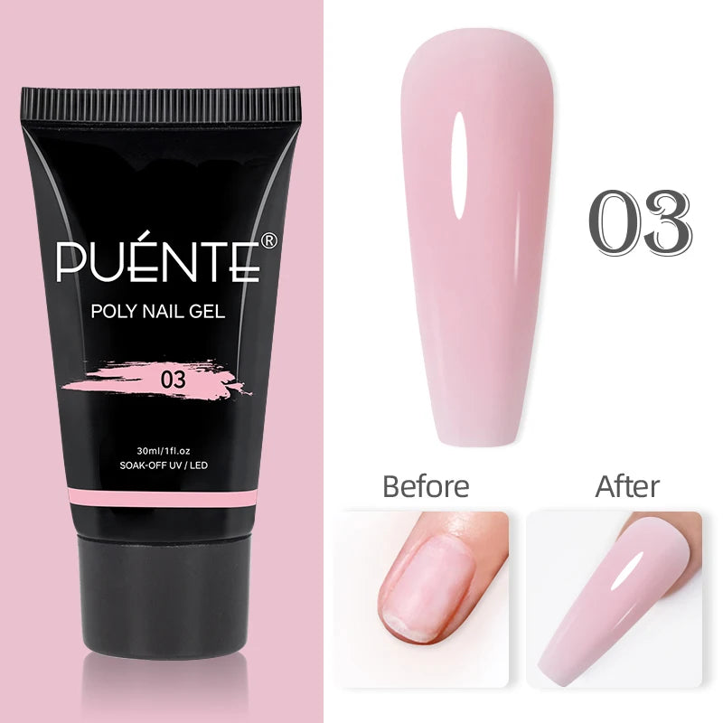 MIG & MIK STYLE™ Fiber Base Gel Nail Strengthener (15ml)