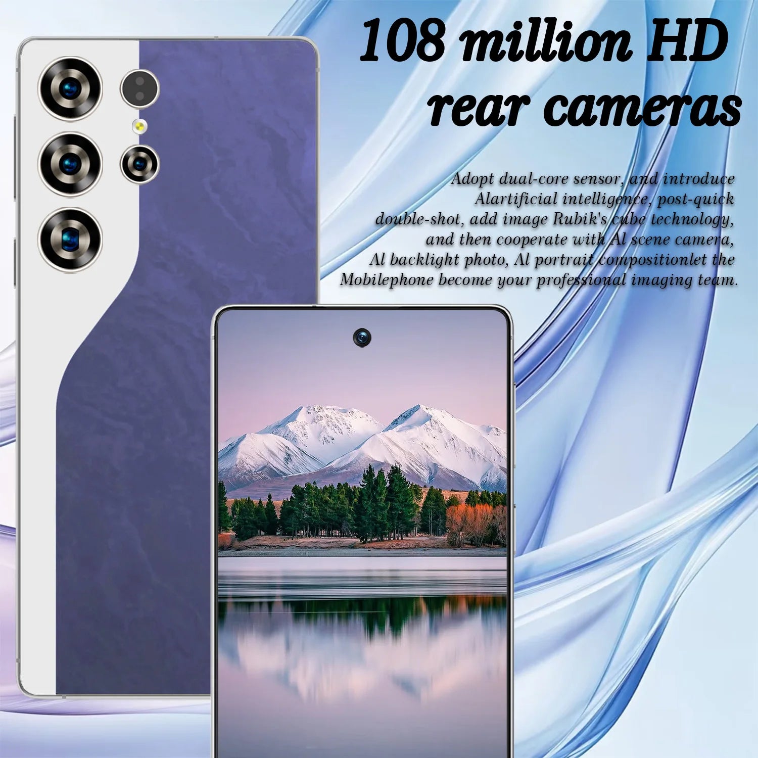 High Quality 2026 New C40 Pro original intelligent 4G 5G dual card dual standby system 22G 2T global version 8000mAh battery
