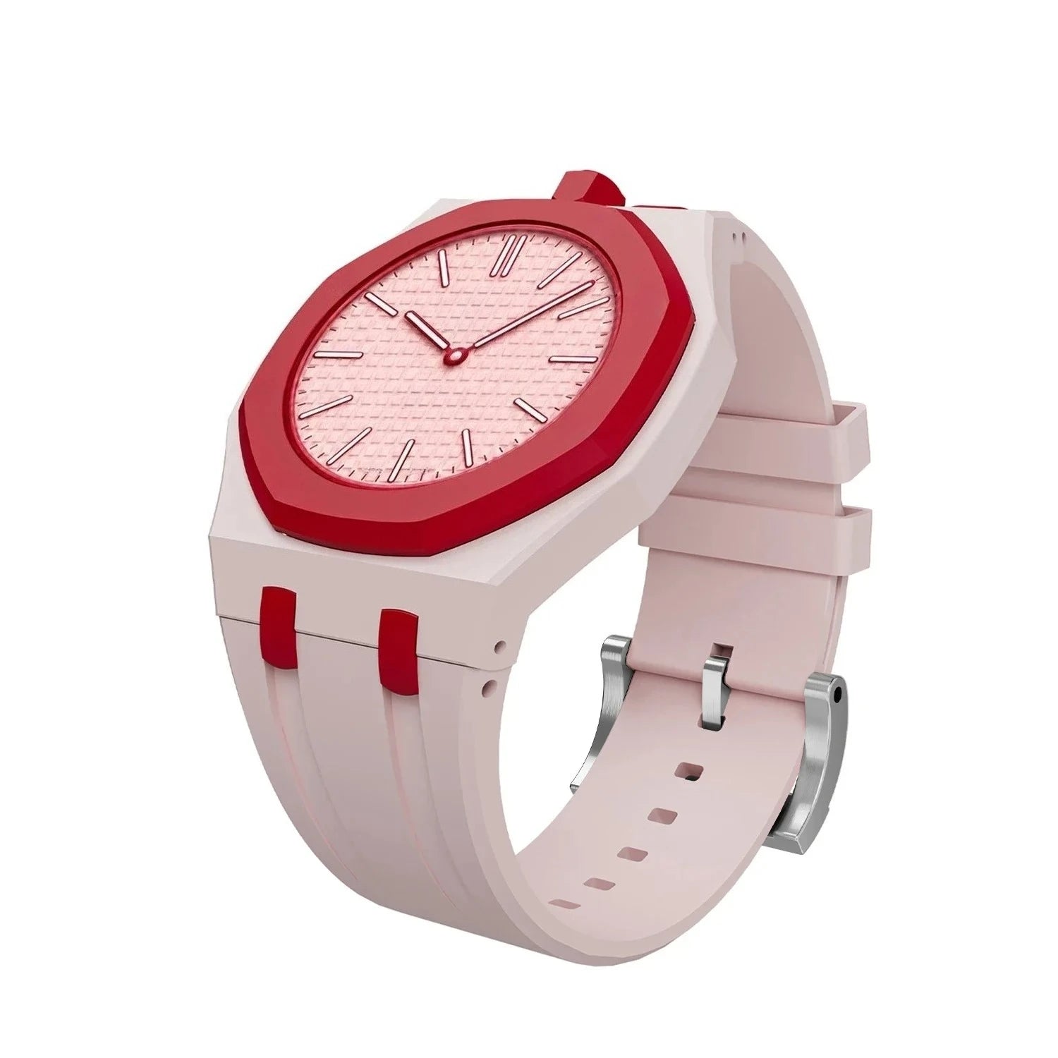 Ceramic Modification Kit For Swatch x AP Royal POP Biomaterials Watch Case Silicone Strap Pocket Changer To Wristwatch