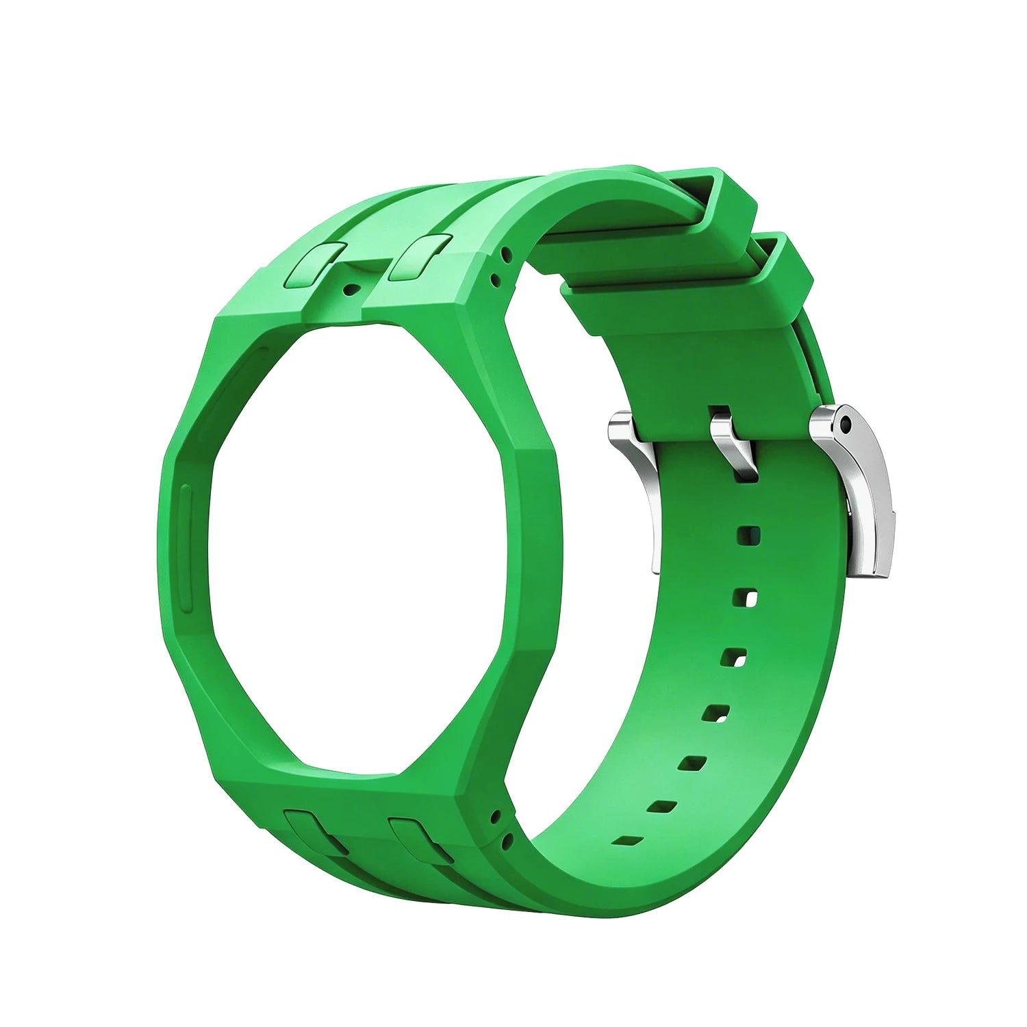 Ceramic Modification Kit For Swatch x AP Royal POP Biomaterials Watch Case Silicone Strap Pocket Changer To Wristwatch