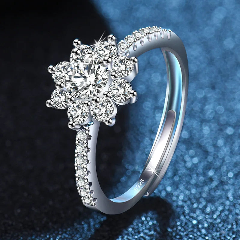925 Sterling Silver Zircon Ring — MIG & MIK STYLE™
