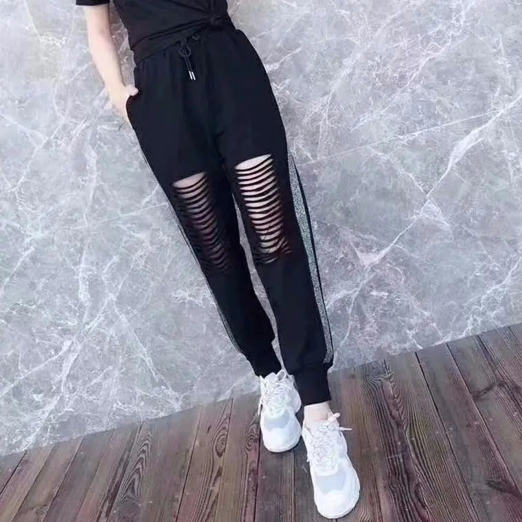MIG & MIK STYLE™ Women's Active Stripe Jogger Pants